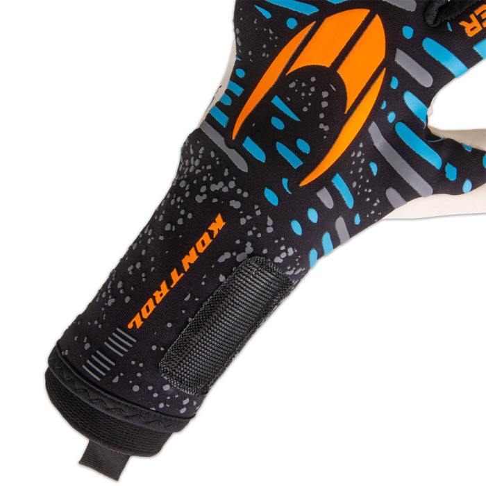  520278J HO Soccer Kontrol Pro Junior Goalkeeper Gloves Black/Blue 
