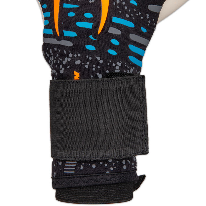  520278J HO Soccer Kontrol Pro Junior Goalkeeper Gloves Black/Blue 