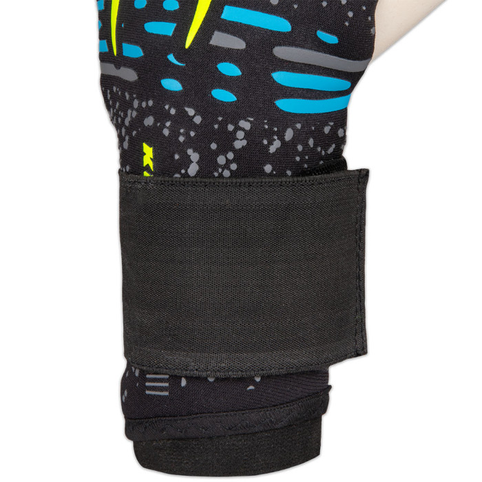 HO Soccer Kontrol Pro Duo Junior Goalkeeper Gloves Black/Fluo