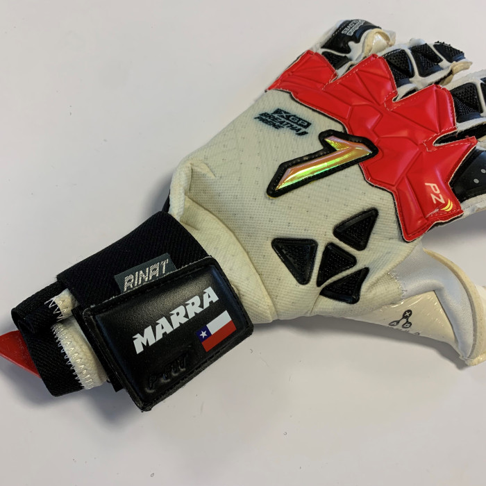 Rinat XTREME GUARD ZHERO PRO Goalkeeper Gloves Grey/Red/White 