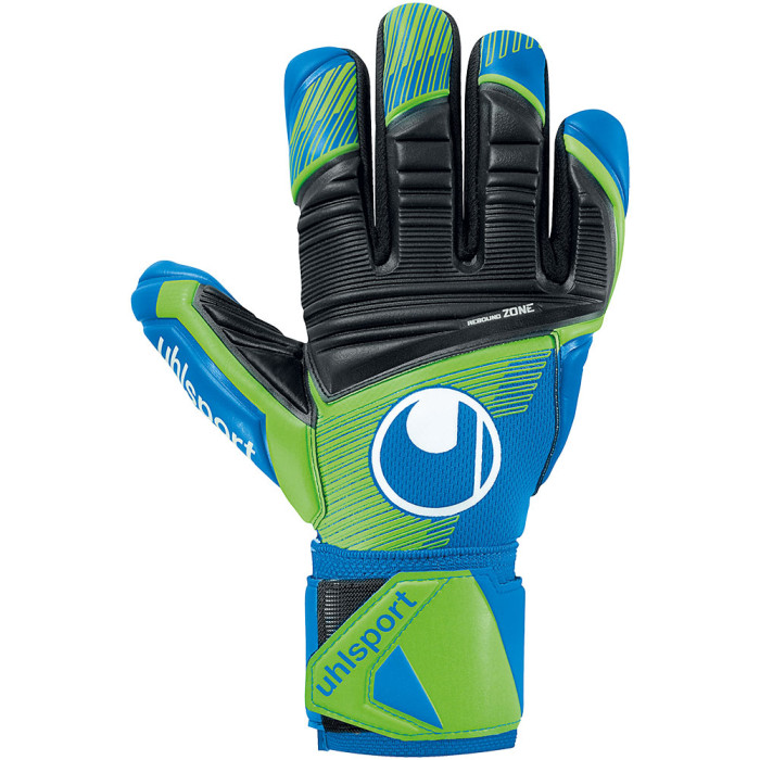  101131401 Uhlsport AquaSOFT HN Goalkeeper Gloves pacific/fluogreen 