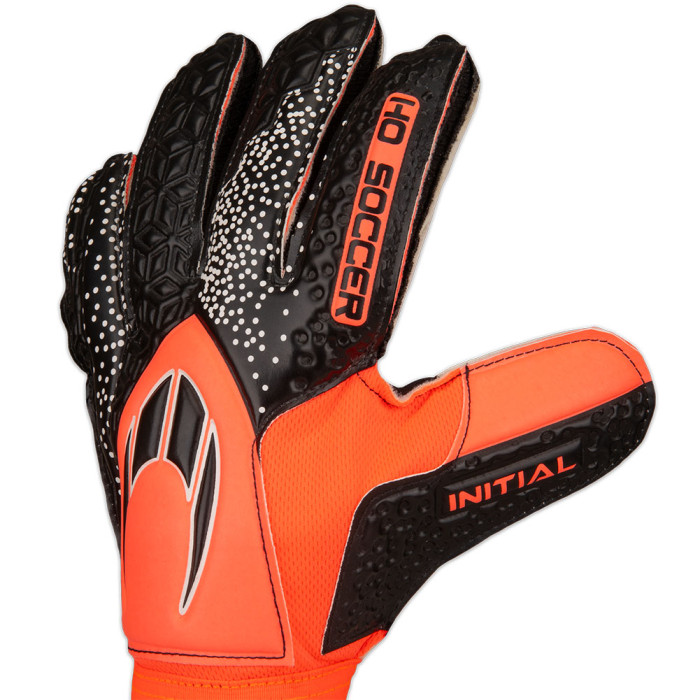 HO Soccer INITIAL POP Negative Goalkeeper Gloves Fluo Orange