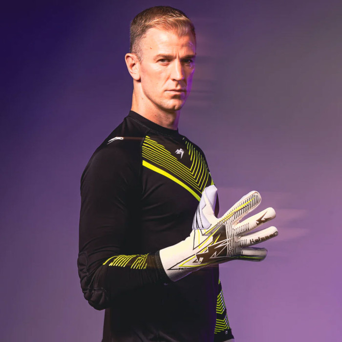Kaliaaer NITROLITE JH X 01 Joe Hart Goalkeeper Gloves Off White / Volt