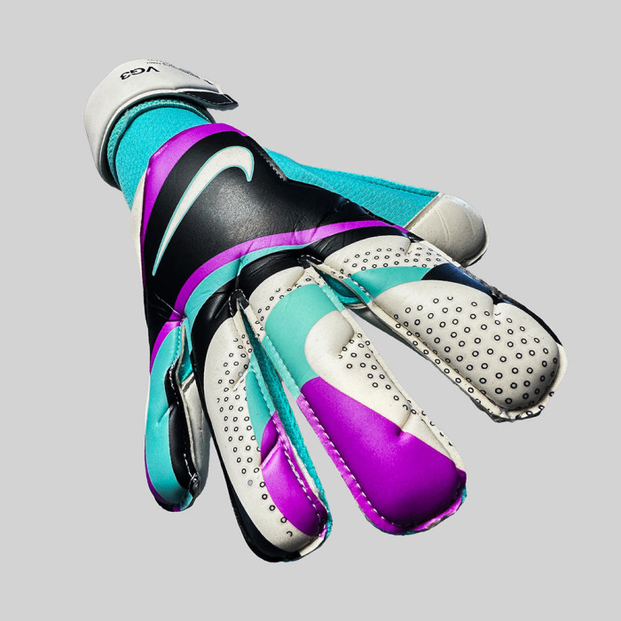 FB2999010 Nike GK Vapor Grip 3 Goalkeeper Gloves Hyper Turquoise/Rush 