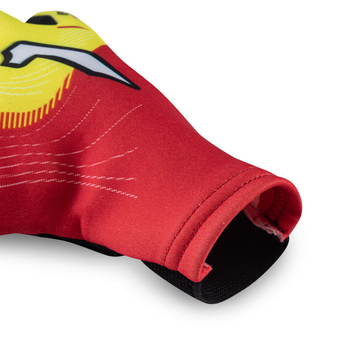  NKAI689 Rinat NKAM AS Onana Junior Goalkeeper Gloves (Yellow/Red) 