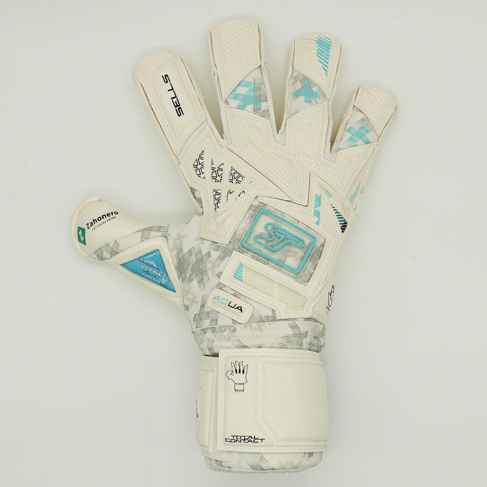  SGP202310G SELLS Total Contact Aqua Prime Goalkeeper Gloves White 