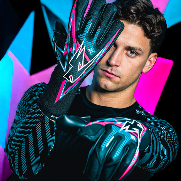  NLITE022324 Kaliaaer R:EVOLUTION NITROLITE Goalkeeper Gloves BLACK/PI