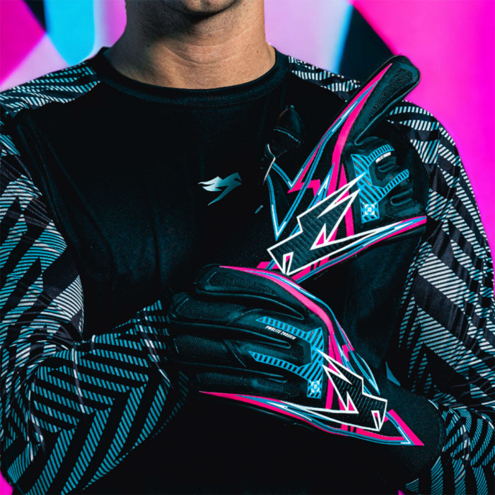  NLITE022324 Kaliaaer R:EVOLUTION NITROLITE Goalkeeper Gloves BLACK/PI