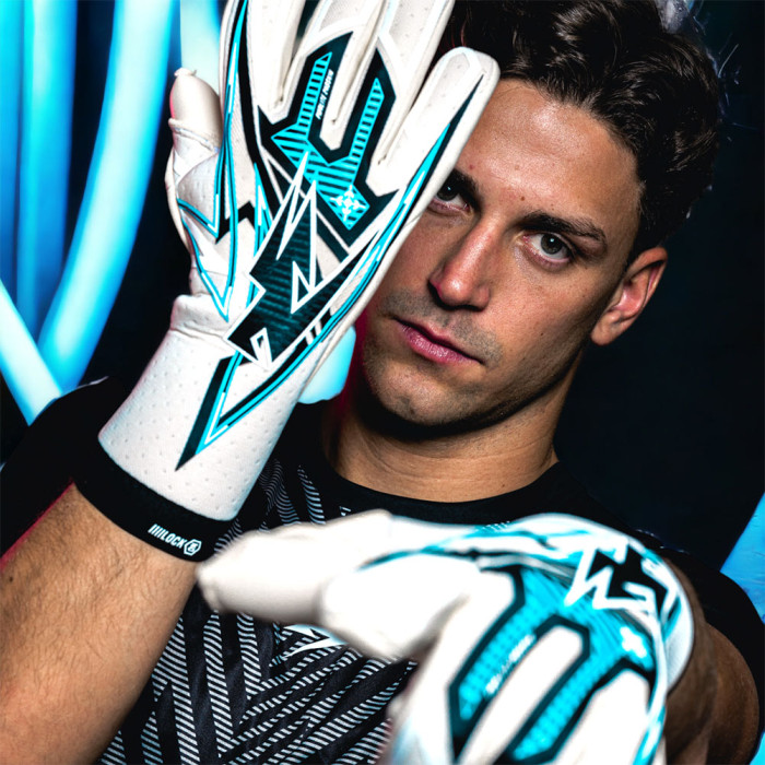 Kaliaaer EVO NirtroLite X E24 Junior Goalkeeper Gloves White