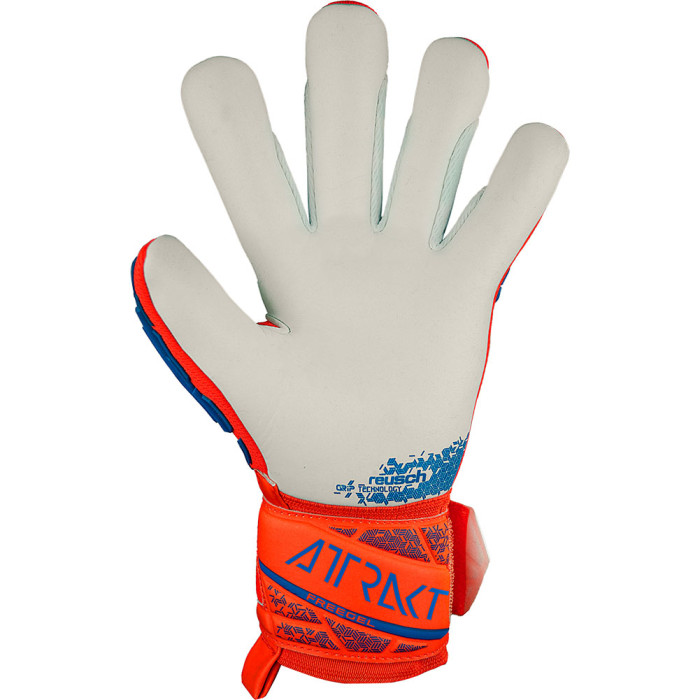 54722352210 Reusch Attrakt Freegel Silver Junior Goalkeeper Gloves Ora