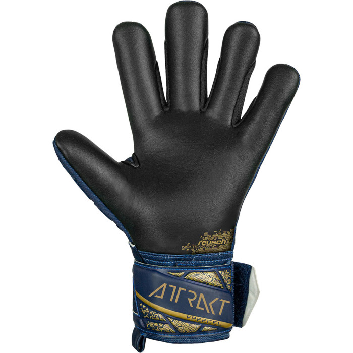  54722354411 Reusch Attrakt Freegel Silver Junior Goalkeeper Gloves Bl