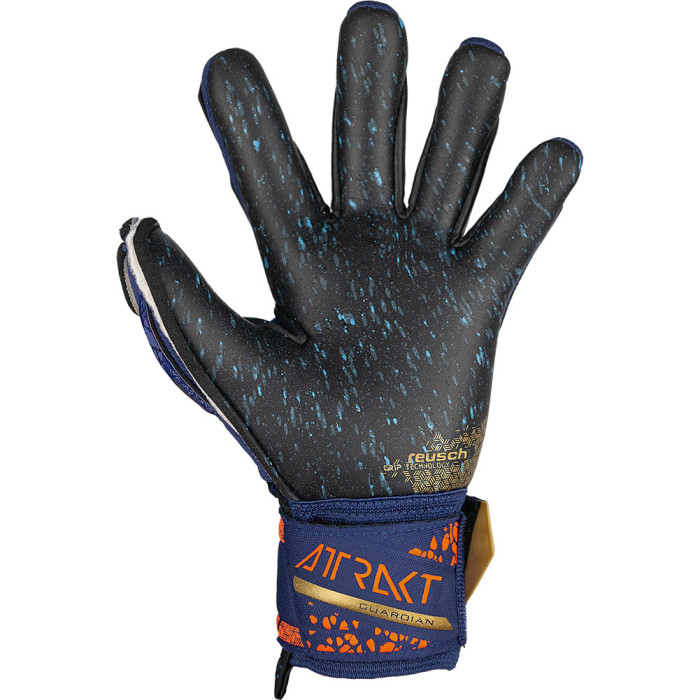 Reusch Attrakt Fusion Guardian Junior Blue/Gold