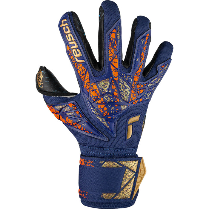 Reusch Attrakt Fusion Guardian Junior Blue/Gold