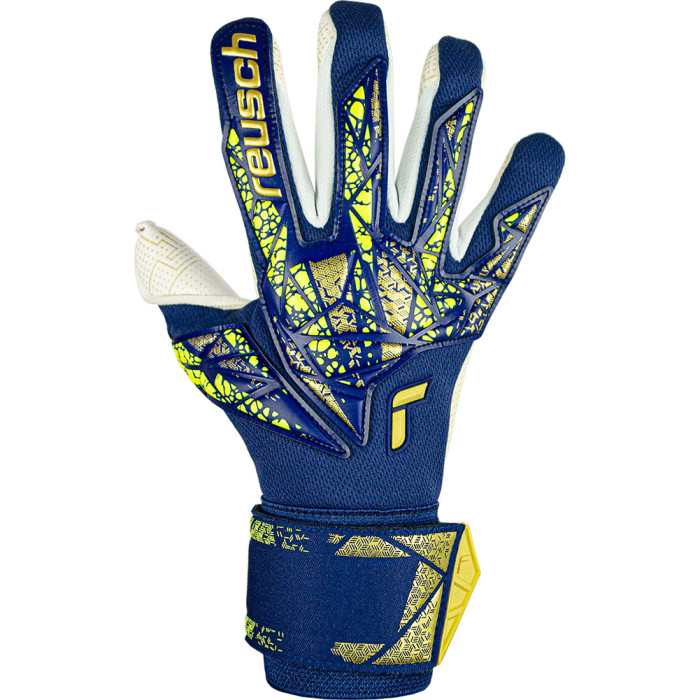 Reusch Attrakt Gold X GluePrint Blue/Gold