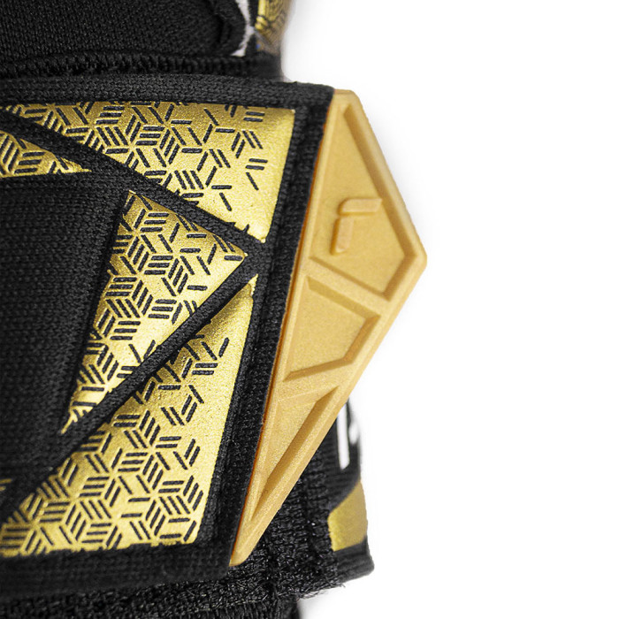 Reusch Attrakt Gold X Evolution Cut Finger Support Black