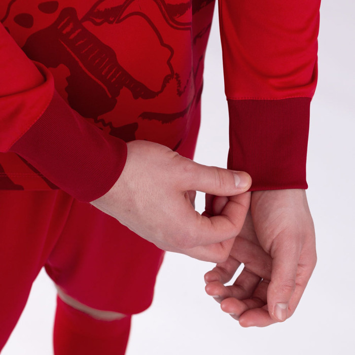  8911-110 JAKO Tropicana GK Jersey LS (Red) 