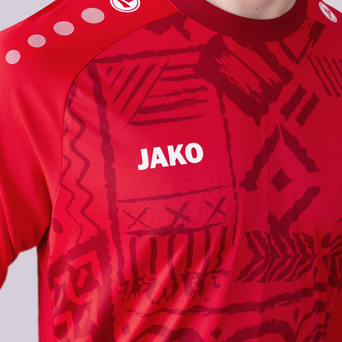  8911-110 JAKO Tropicana GK Jersey LS (Red) 