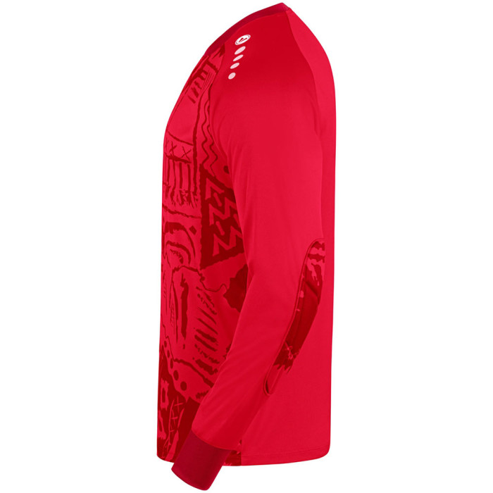  8911-110 JAKO Tropicana GK Jersey LS (Red) 