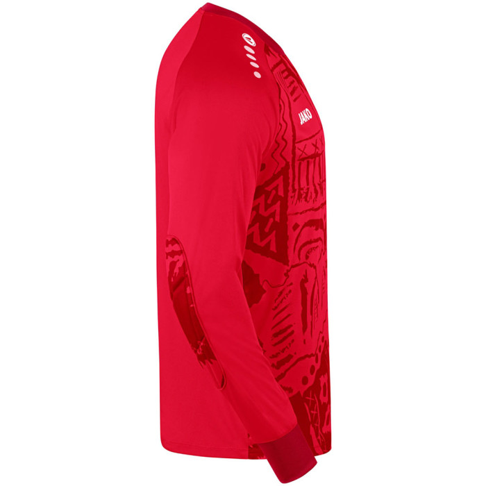  8911-110 JAKO Tropicana GK Jersey LS (Red) 