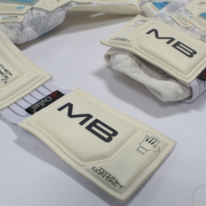  SELLS Total Contact Aqua Prime Goalkeeper Gloves White