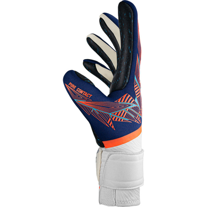 54709004848 Reusch Pure Contact Fusion Goalkeeper Gloves blue-orange 