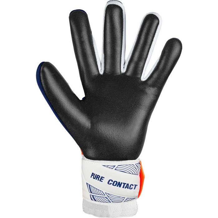  54702004848 Reusch Pure Contact Silver Goalkeeper Gloves blue-orange 