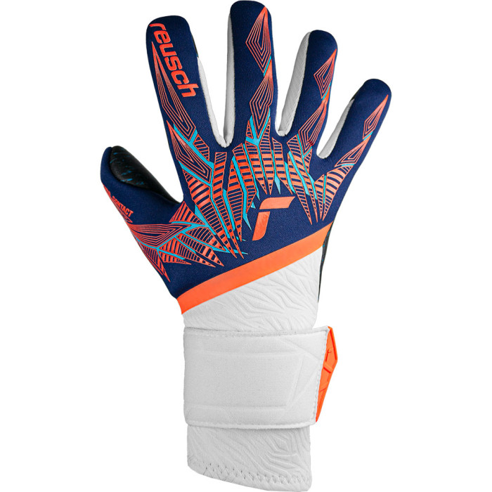  54729004848 Reusch Pure Contact Fusion Junior Goalkeeper Gloves blue-