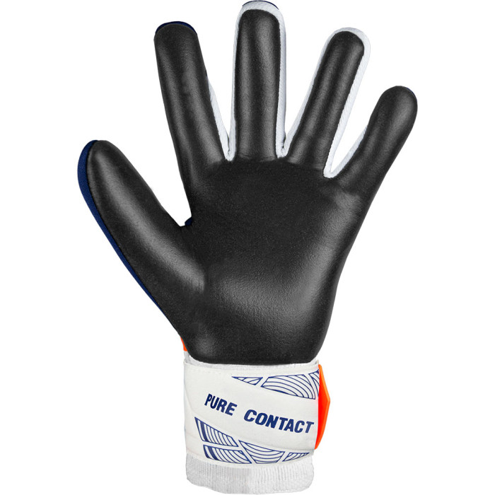  54721004848 Reusch Pure Contact Gold Junior Goalkeeper Gloves blue-or
