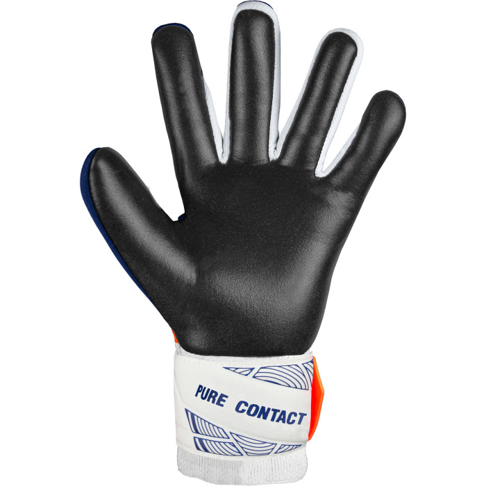  54722004848 Reusch Pure Contact Silver Junior Goalkeeper Gloves blue-