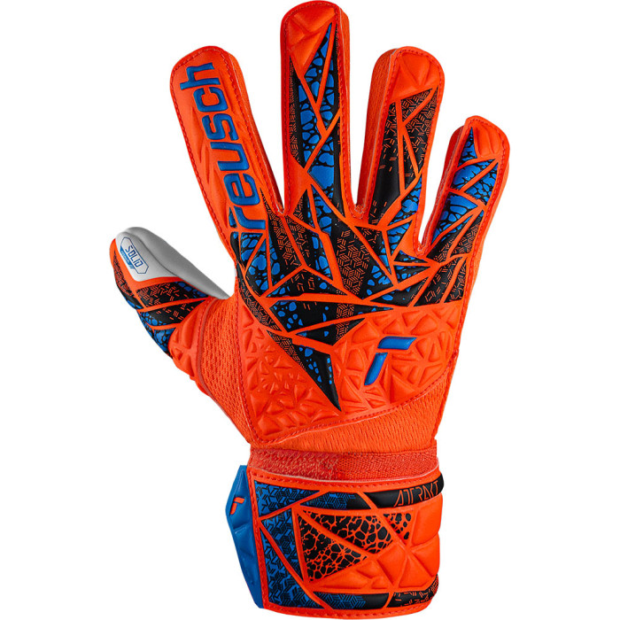 Reusch Attrakt Starter Solid Finger Support Junior Goalkeeper Gloves O