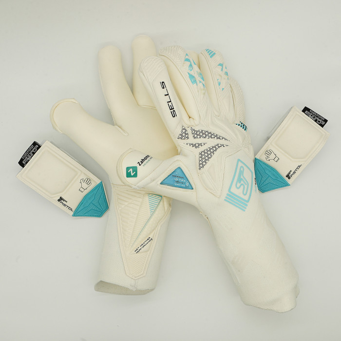  SGP202309G SELLS Pistol Aqua Fit Goalkeeper Gloves White 