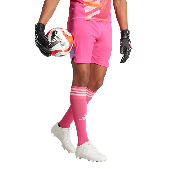  IS5338 adidas Tiro 24 Pro Goalkeeper Shorts Pink 