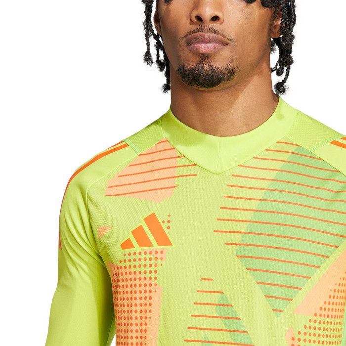  IK4907 adidas Tiro 24 Pro Long Sleeve Goalkeeper Jersey Yellow 