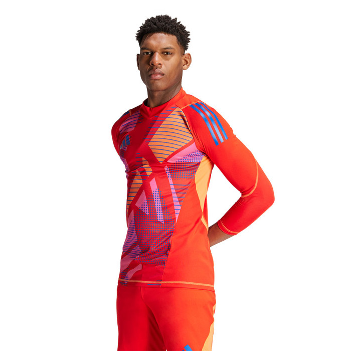  IN0419 adidas Tiro 24 Pro Long Sleeve Goalkeeper Jersey red 