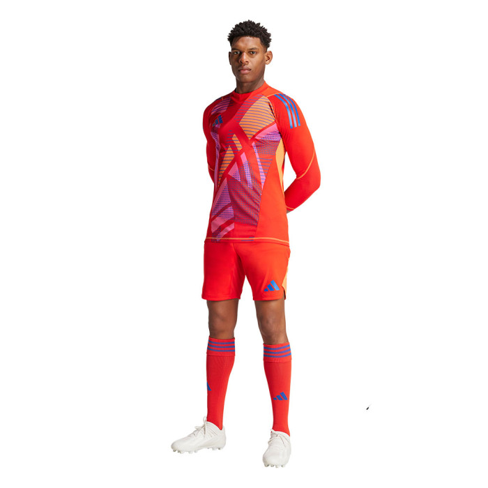  IN0419 adidas Tiro 24 Pro Long Sleeve Goalkeeper Jersey red 