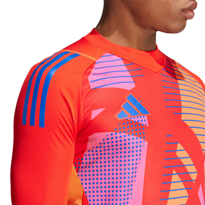  IN0419 adidas Tiro 24 Pro Long Sleeve Goalkeeper Jersey red 