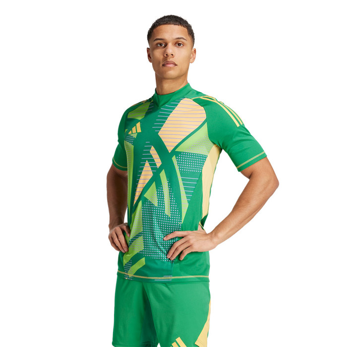 IS5349 adidas Tiro 24 Pro Short Sleeve Goalkeeper Jersey green 