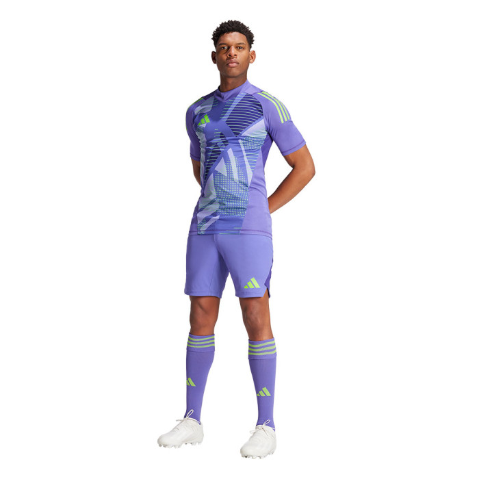  IN0424 adidas Tiro 24 Pro Short Sleeve Goalkeeper Jersey purple 