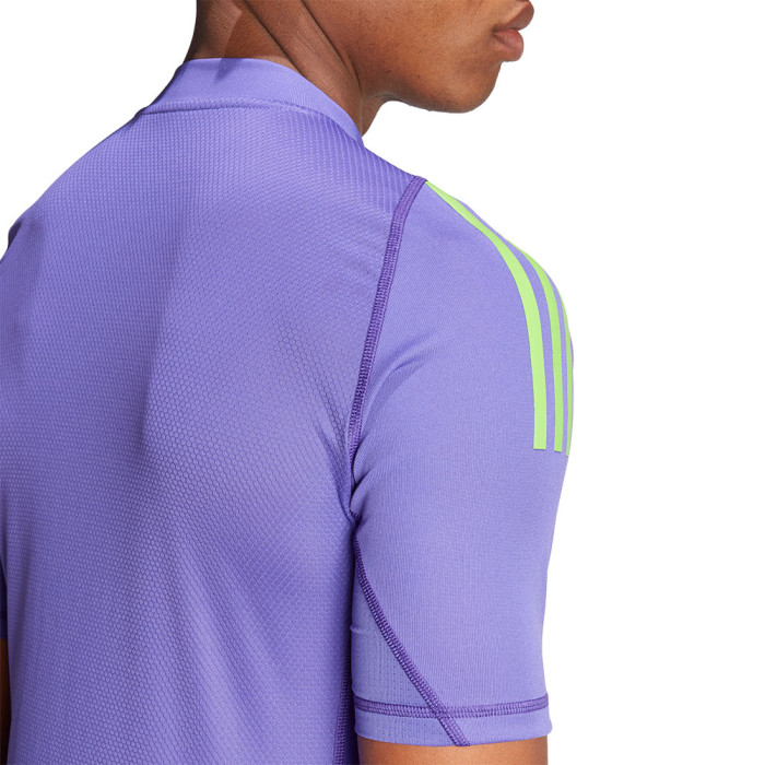  IN0424 adidas Tiro 24 Pro Short Sleeve Goalkeeper Jersey purple 