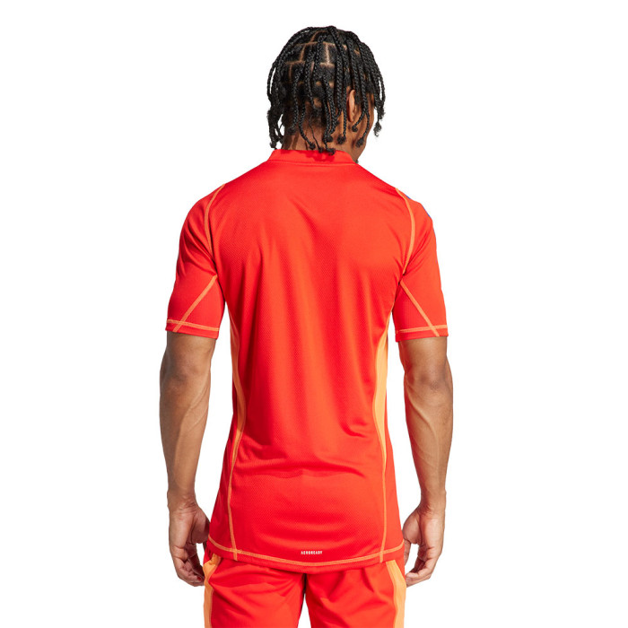  IN0425 adidas Tiro 24 Pro Short Sleeve Goalkeeper Jersey red 