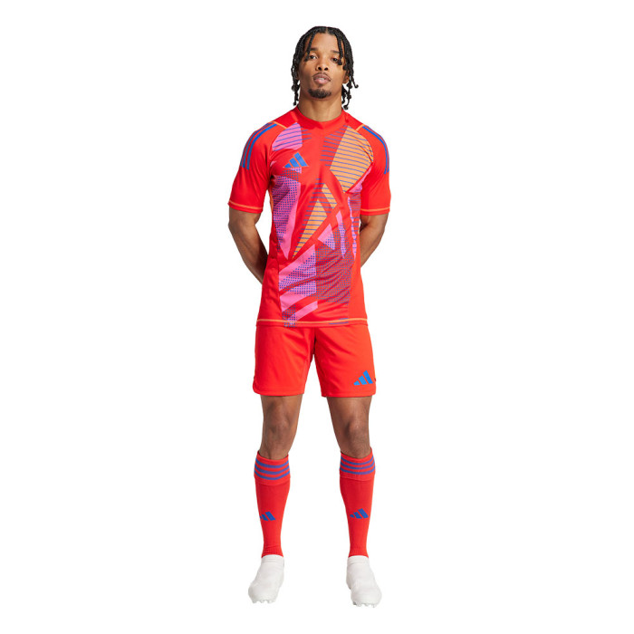  IN0425 adidas Tiro 24 Pro Short Sleeve Goalkeeper Jersey red 