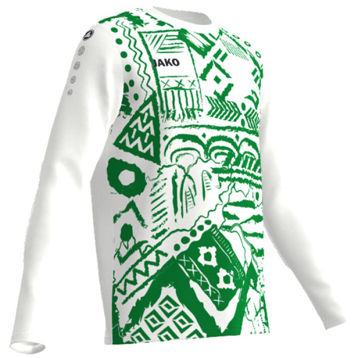  K8911-14446549 JAKO Tropicana GK Jersey LS SMU White/Green 