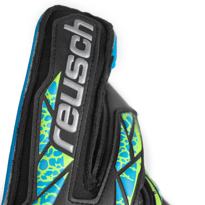  54704557410 Reusch Attrakt Aqua Evolution Goalkeeper Gloves Black/Flu