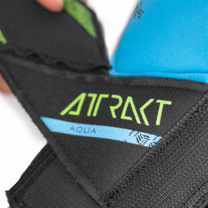  54704557410 Reusch Attrakt Aqua Evolution Goalkeeper Gloves Black/Flu