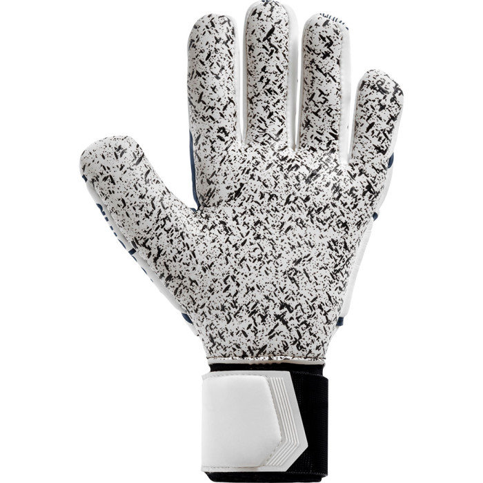  101135701 Uhlsport SUPERGRIP+ HN Goalkeeper Gloves White/Navy 