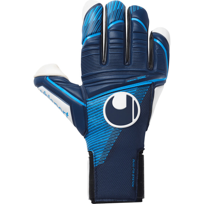  101134801J Uhlsport Absolutgrip Tight HN Junior Goalkeeper Gloves Blu