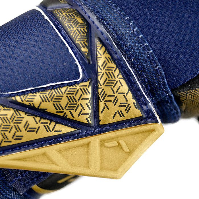  54709554411 Reusch Attrakt Gold X NC Goalkeeper Gloves Blue/Gold 