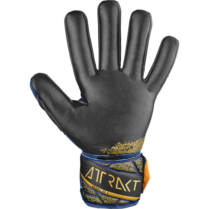  54709554411 Reusch Attrakt Gold X NC Goalkeeper Gloves Blue/Gold 