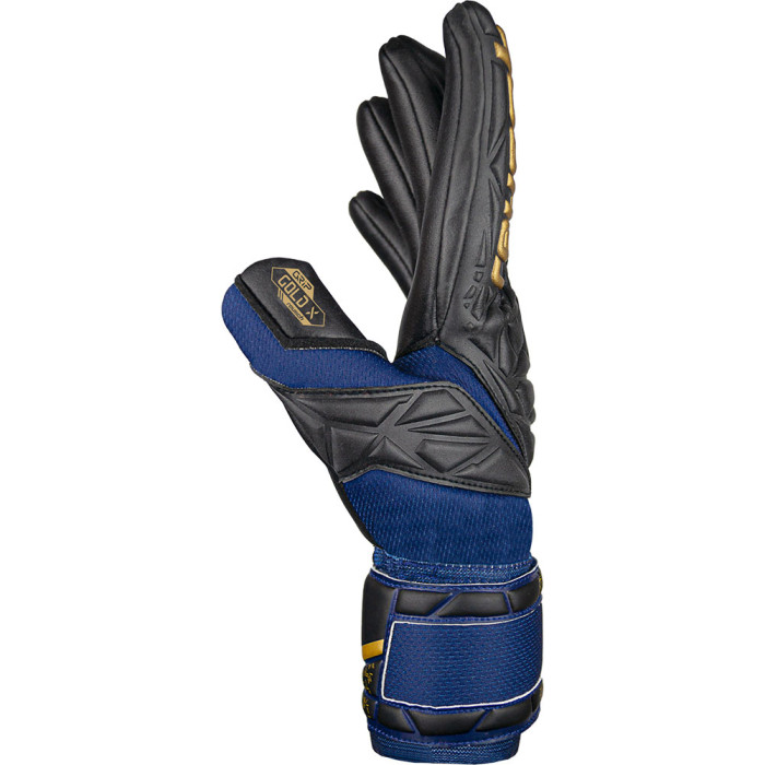  54709554411 Reusch Attrakt Gold X NC Goalkeeper Gloves Blue/Gold 