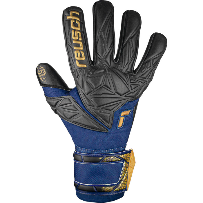  54709554411 Reusch Attrakt Gold X NC Goalkeeper Gloves Blue/Gold 